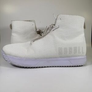 NOBULL White High‎ Top Training Shoes "JUST THE HORNS" Men US 15